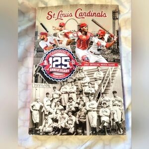 St.Louis Cardinals paperback book 2017 , 125th anniversary gently used